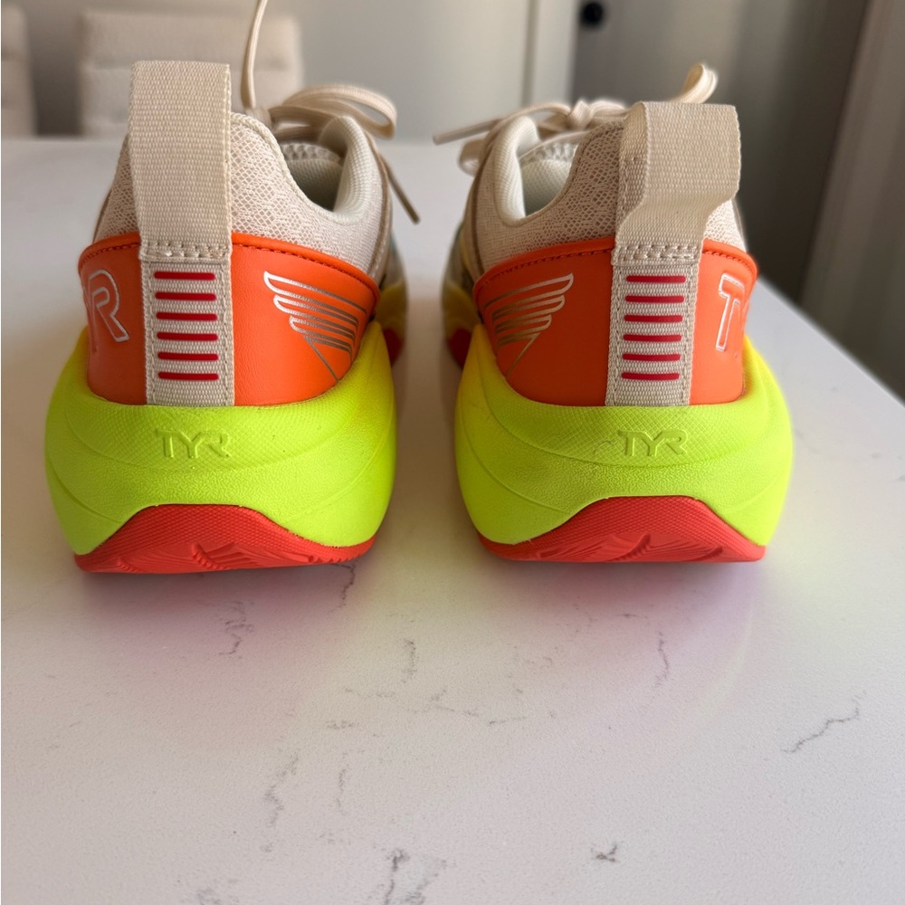 TYR Women's Colorful Sneakers - Blue, Yellow, Green, Tan, and Orange - Picture 5 of 7